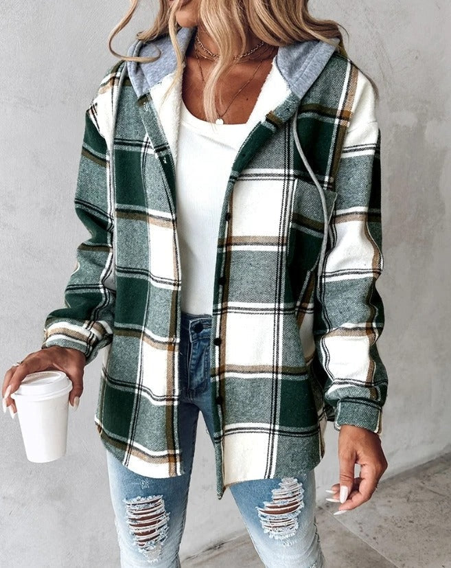 Zoey – Cozy Patterned Hoodie