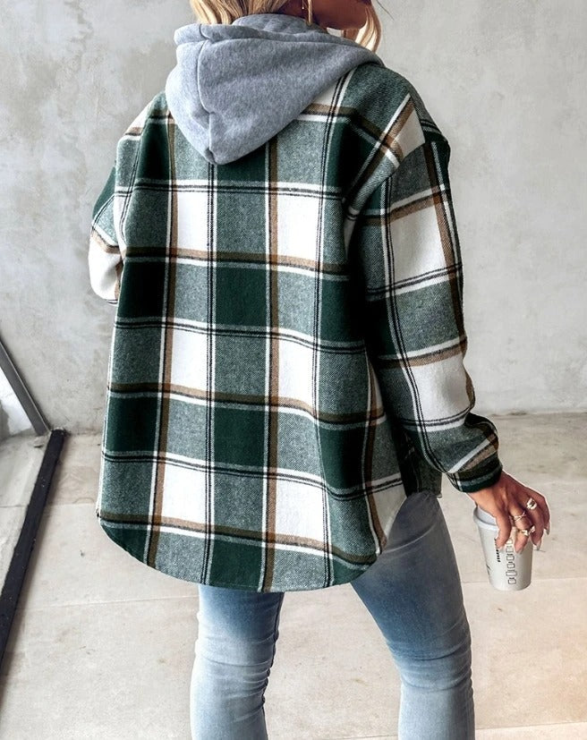 Zoey – Cozy Patterned Hoodie