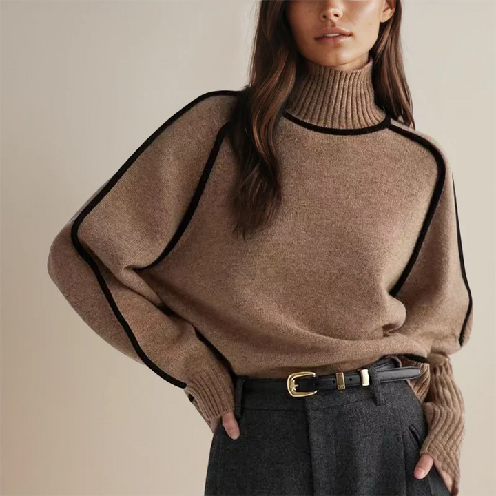 Sophie – Elegant Turtleneck Sweater