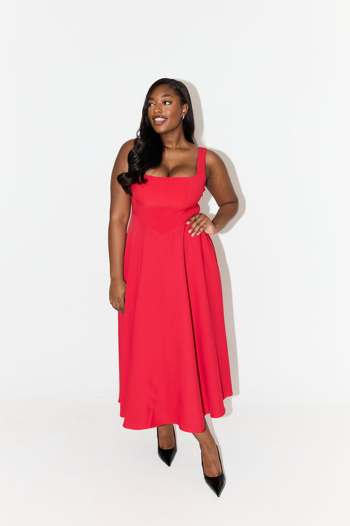Thalira Midi Dress