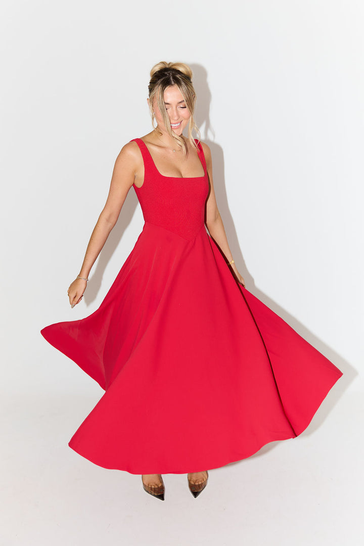 Thalira Midi Dress